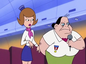 Screenshots from the 1999 Warner Bros. Television cartoon Capitol Punishment