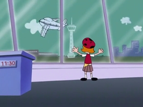 Screenshots from the 1999 Warner Bros. Television cartoon Capitol Punishment