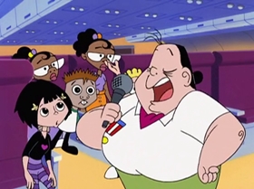 Screenshots from the 1999 Warner Bros. Television cartoon Capitol Punishment