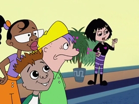 Screenshots from the 1999 Warner Bros. Television cartoon Capitol Punishment