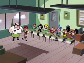 Screenshots from the 1999 Warner Bros. Television cartoon Capitol Punishment