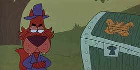 Screenshots from the 1999 Universal Cartoon Studios cartoon The Phox, the Box, & the Lox