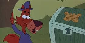 Screenshots from the 1999 Universal Cartoon Studios cartoon The Phox, the Box, & the Lox