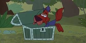 Screenshots from the 1999 Universal Cartoon Studios cartoon The Phox, the Box, & the Lox