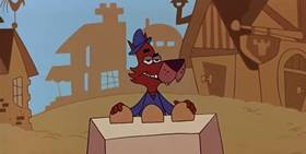 Screenshots from the 1999 Universal Cartoon Studios cartoon The Phox, the Box, & the Lox