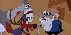 Screenshots from the 1999 Universal Cartoon Studios cartoon The Phox, the Box, & the Lox