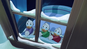 Screenshots from the 1999 Disney Television Animation cartoon Stuck on Christmas
