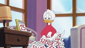 Screenshots from the 1999 Disney Television Animation cartoon Stuck on Christmas