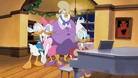 Screenshots from the 1999 Disney Television Animation cartoon Stuck on Christmas