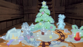 Screenshots from the 1999 Disney Television Animation cartoon Stuck on Christmas