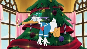 Screenshots from the 1999 Disney Television Animation cartoon Stuck on Christmas