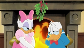 Screenshots from the 1999 Disney Television Animation cartoon Stuck on Christmas