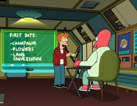 Screenshots from the 2000 Curiosity Company cartoon Why Must I Be a Crustacean in Love?