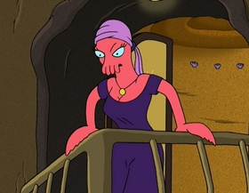 Screenshots from the 2000 Curiosity Company cartoon Why Must I Be a Crustacean in Love?