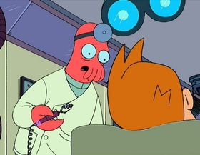 Screenshots from the 2000 Curiosity Company cartoon Why Must I Be a Crustacean in Love?