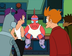 Screenshots from the 2000 Curiosity Company cartoon Why Must I Be a Crustacean in Love?