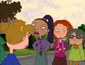 Screenshots from the 2000 Klasky Csupo cartoon Ginger the Juvey