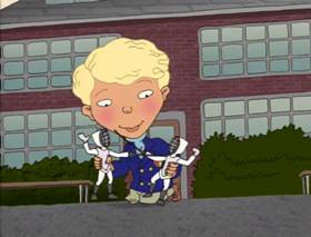 Screenshots from the 2000 Klasky Csupo cartoon Ginger the Juvey