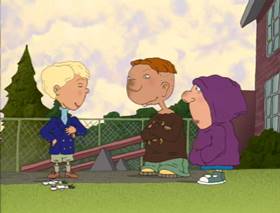 Screenshots from the 2000 Klasky Csupo cartoon Ginger the Juvey