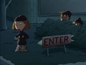 Screenshots from the 2000 Klasky Csupo cartoon Ginger the Juvey