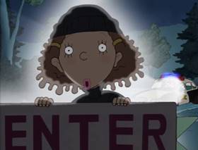 Screenshots from the 2000 Klasky Csupo cartoon Ginger the Juvey