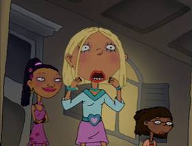 Screenshots from the 2000 Klasky Csupo cartoon Ginger the Juvey