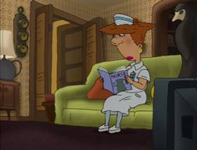 Screenshots from the 2000 Klasky Csupo cartoon Ginger the Juvey