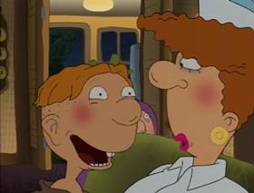 Screenshots from the 2000 Klasky Csupo cartoon Ginger the Juvey