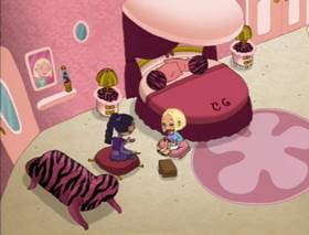 Screenshots from the 2000 Klasky Csupo cartoon Ginger the Juvey