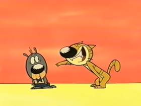 Screenshots from the 2000 Hanna-Barbera cartoon Foe Paws