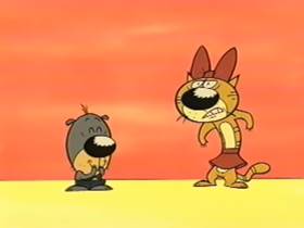 Screenshots from the 2000 Hanna-Barbera cartoon Foe Paws