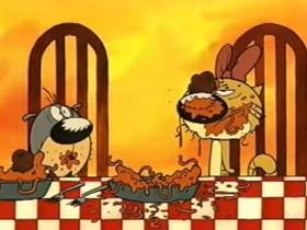 Screenshots from the 2000 Hanna-Barbera cartoon Foe Paws