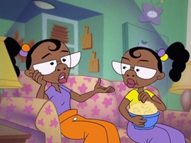Screenshots from the 2000 Warner Bros. Television cartoon The Blame Game