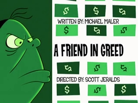 Screenshots from the 2000 Warner Bros. Television cartoon A Friend in Greed