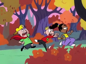 Screenshots from the 2000 Warner Bros. Television cartoon A Friend in Greed