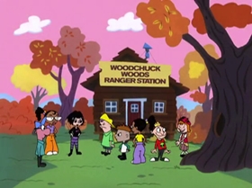 Screenshots from the 2000 Warner Bros. Television cartoon A Friend in Greed