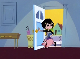 Screenshots from the 2000 Warner Bros. Television cartoon Rule the School