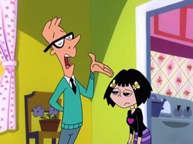 Screenshots from the 2000 Warner Bros. Television cartoon Rule the School