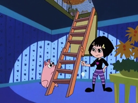 Screenshots from the 2000 Warner Bros. Television cartoon Rule the School