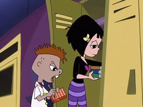 Screenshots from the 2000 Warner Bros. Television cartoon Rule the School