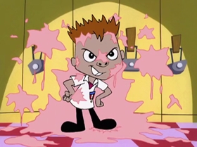 Screenshots from the 2000 Warner Bros. Television cartoon Rule the School