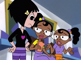 Screenshots from the 2000 Warner Bros. Television cartoon Rule the School