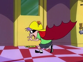 Screenshots from the 2000 Warner Bros. Television cartoon Rule the School