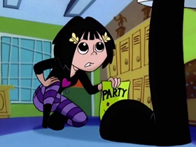 Screenshots from the 2000 Warner Bros. Television cartoon Rule the School