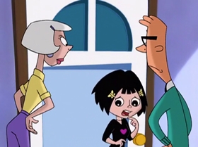 Screenshots from the 2000 Warner Bros. Television cartoon Rule the School