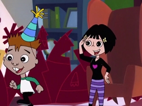 Screenshots from the 2000 Warner Bros. Television cartoon Rule the School