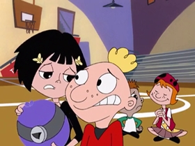 Screenshots from the 2000 Warner Bros. Television cartoon Boyz 