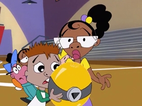 Screenshots from the 2000 Warner Bros. Television cartoon Boyz 
