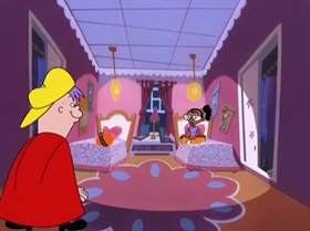 Screenshots from the 2000 Warner Bros. Television cartoon Boyz 