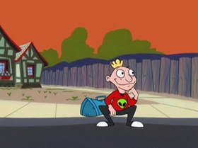 Screenshots from the 2000 Warner Bros. Television cartoon Boyz 